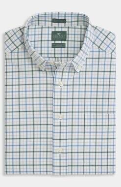 NEW GENTEAL men's deering performance sport shirt in oxley